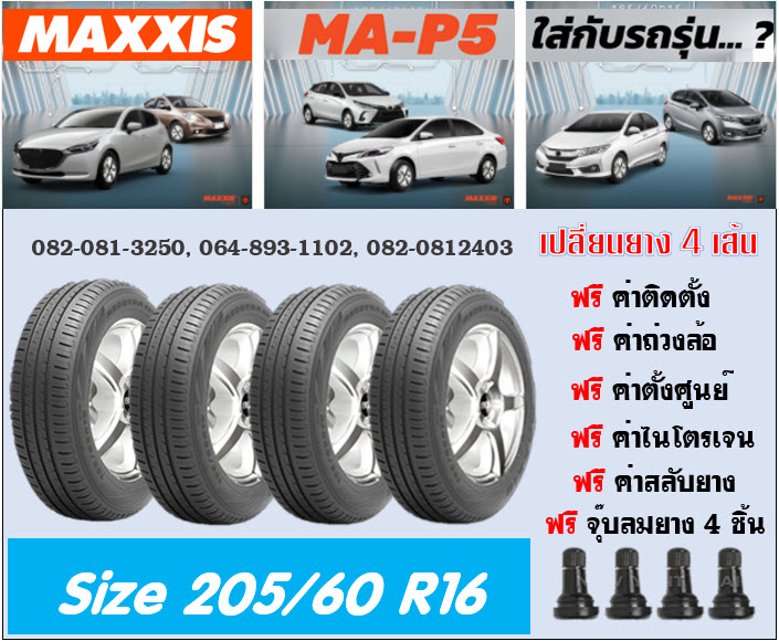 MAXXIS 205/55 R16 91V MA-P5